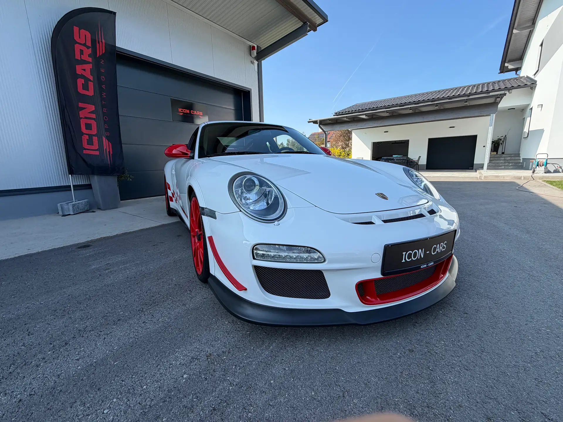 포르쉐 911 GT3 RS 2011 흰색 사진 3