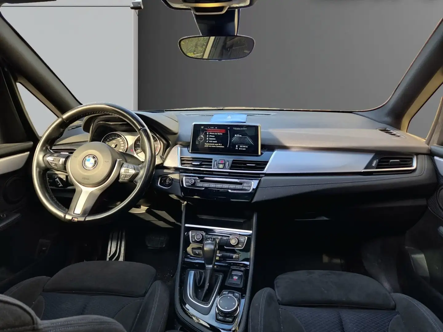 BMW 220 Active Tourer 220d 190 ch M Sport A Blanc - 2