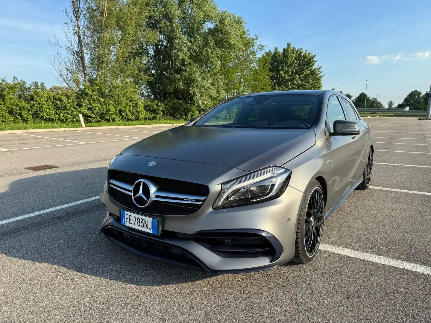 Mercedes-Benz A 45 AMG Classe A - W176 4matic 381cv auto my16 Gris - 1