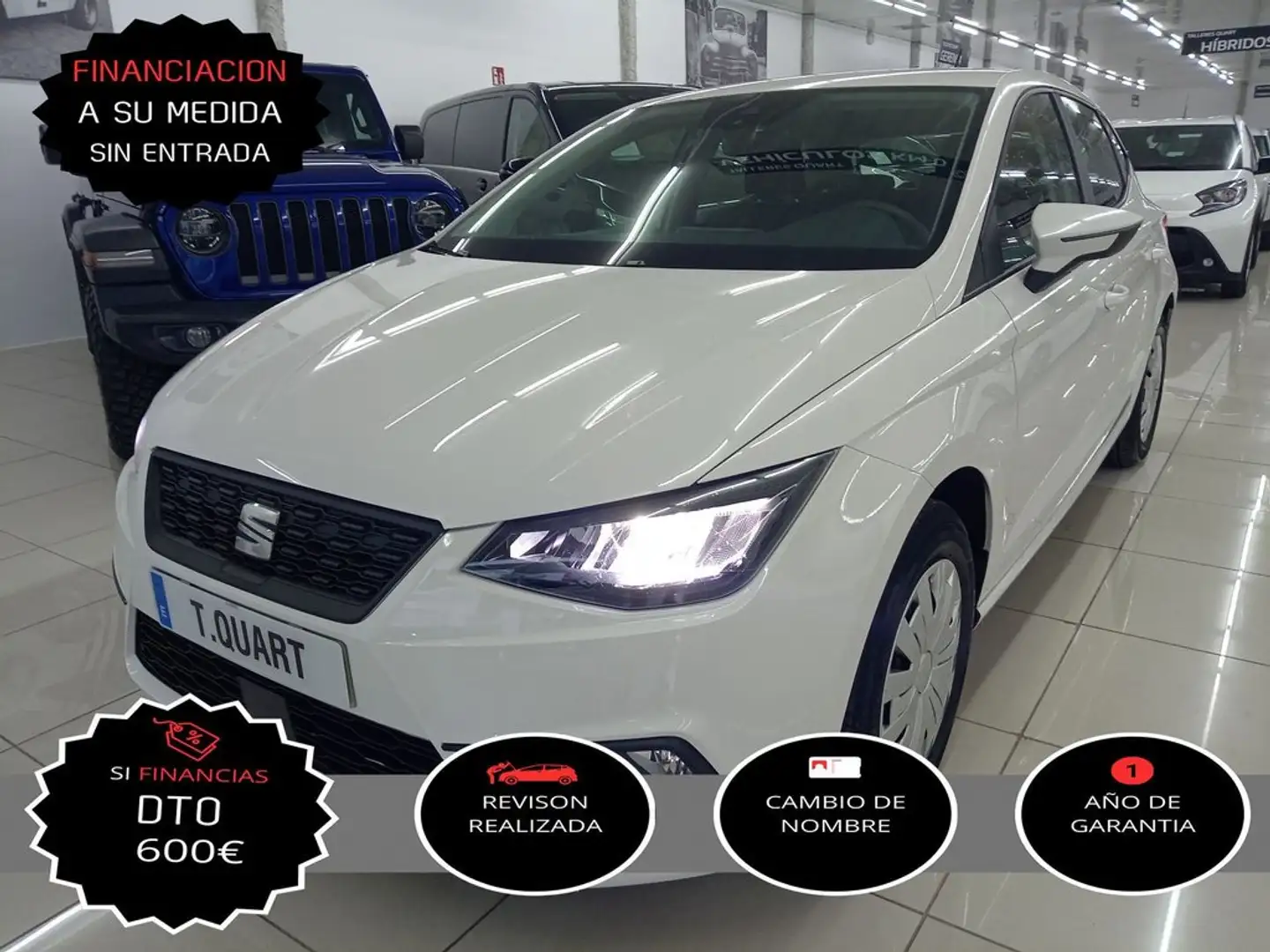 SEAT Ibiza 1.0 MPI Evo S&S Reference XM 80 Blanco - 1