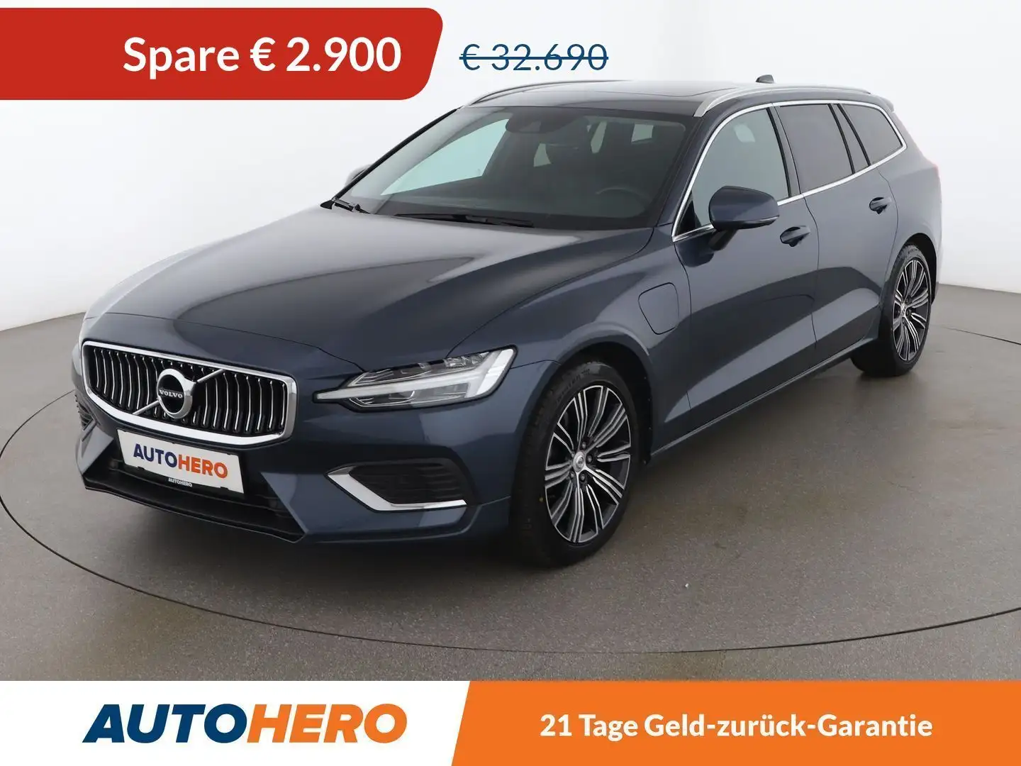 Volvo V60 2.0 T6 Plug-in Hybrid Inscription AWD Aut.*LED*CAM Grau - 1