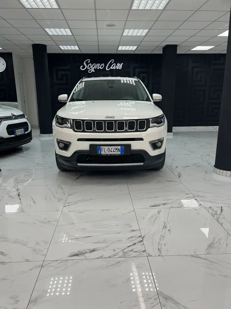 Jeep Compass Compass 2.0 mjt Limited 4wd 140cv auto White - 1