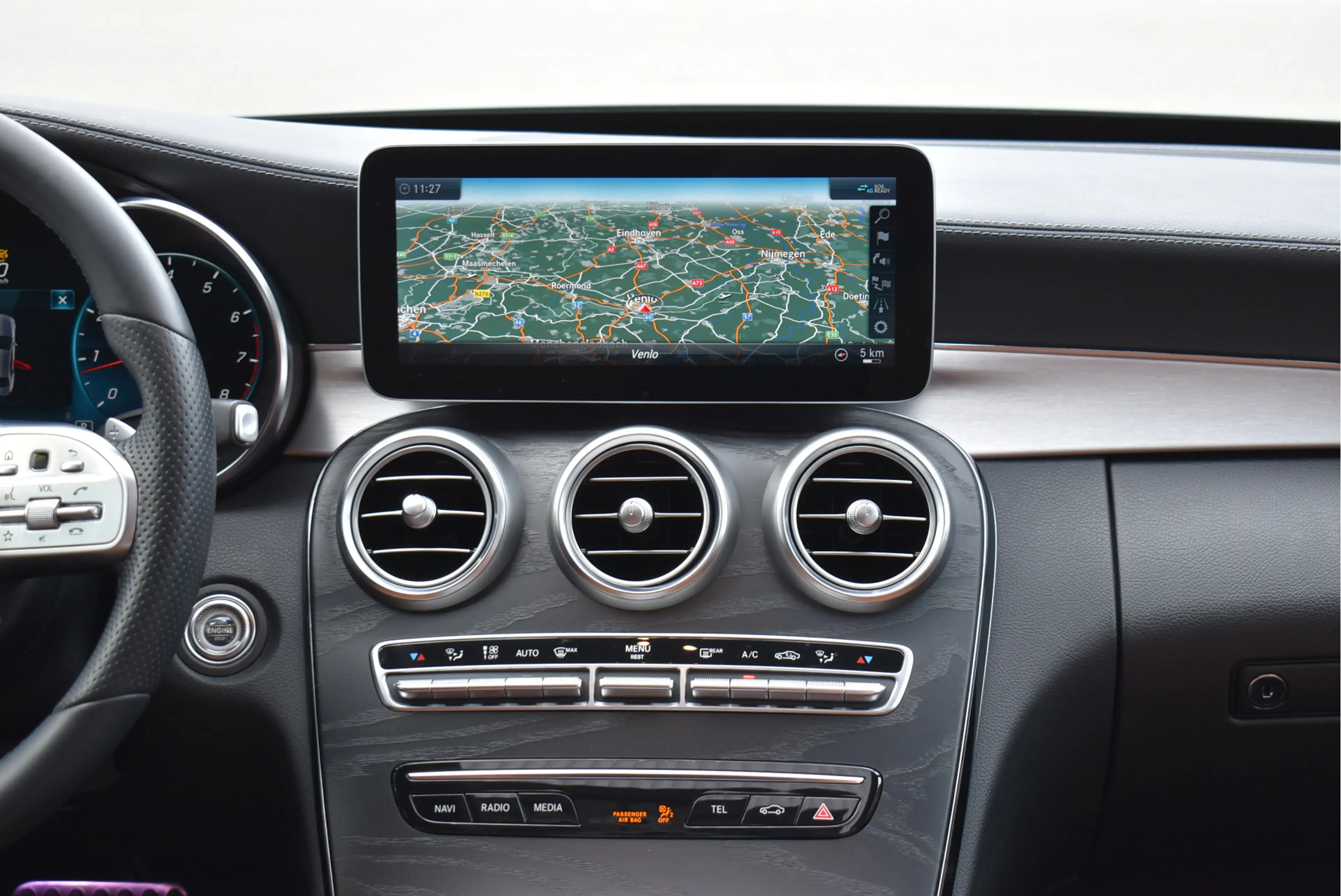 Mercedes-Benz C 300 AMG 258 Pk Designo Matt Metallic Pano Vol Leder Di — photo 19