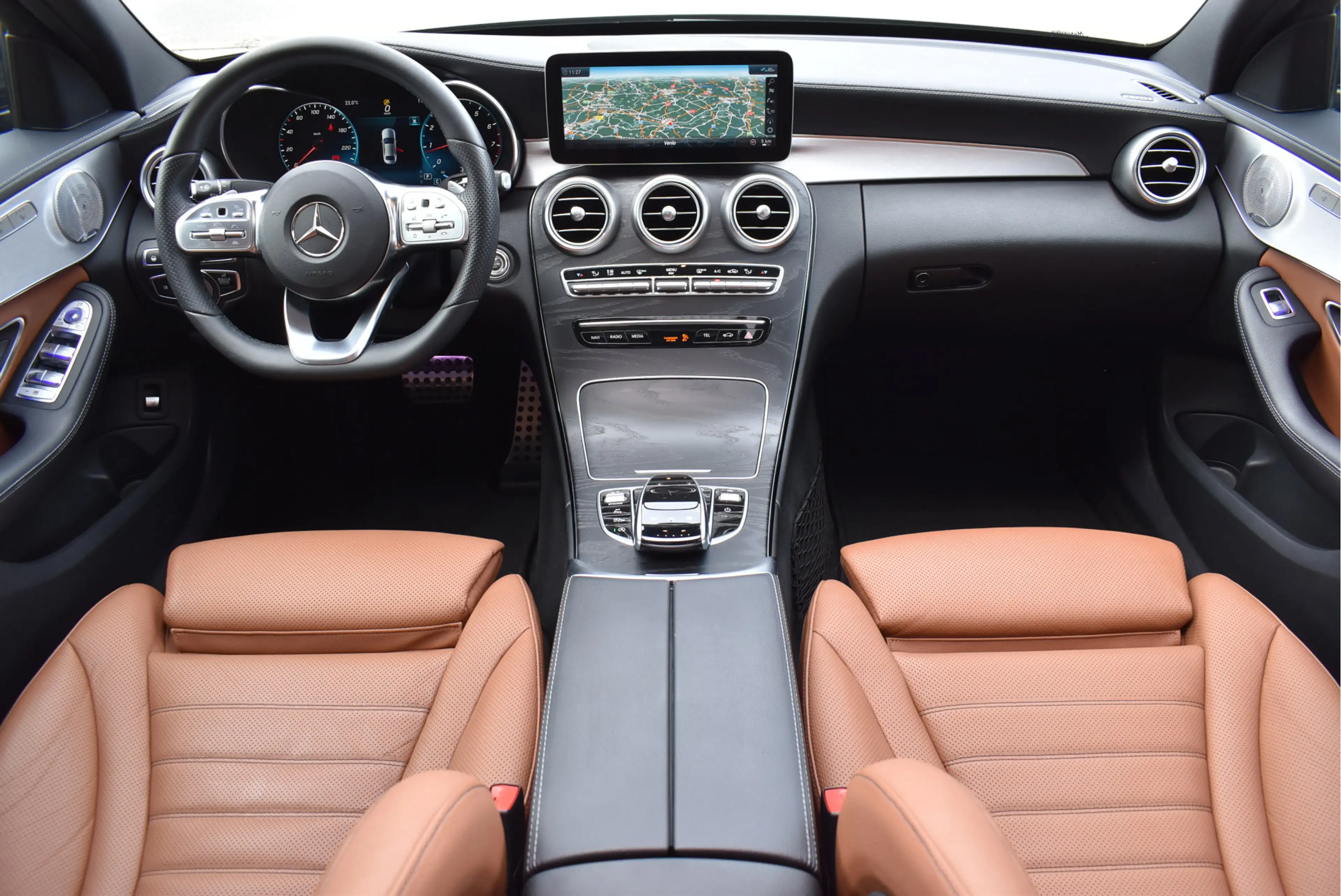 Mercedes-Benz C 300 AMG 258 Pk Designo Matt Metallic Pano Vol Leder Di — photo 9