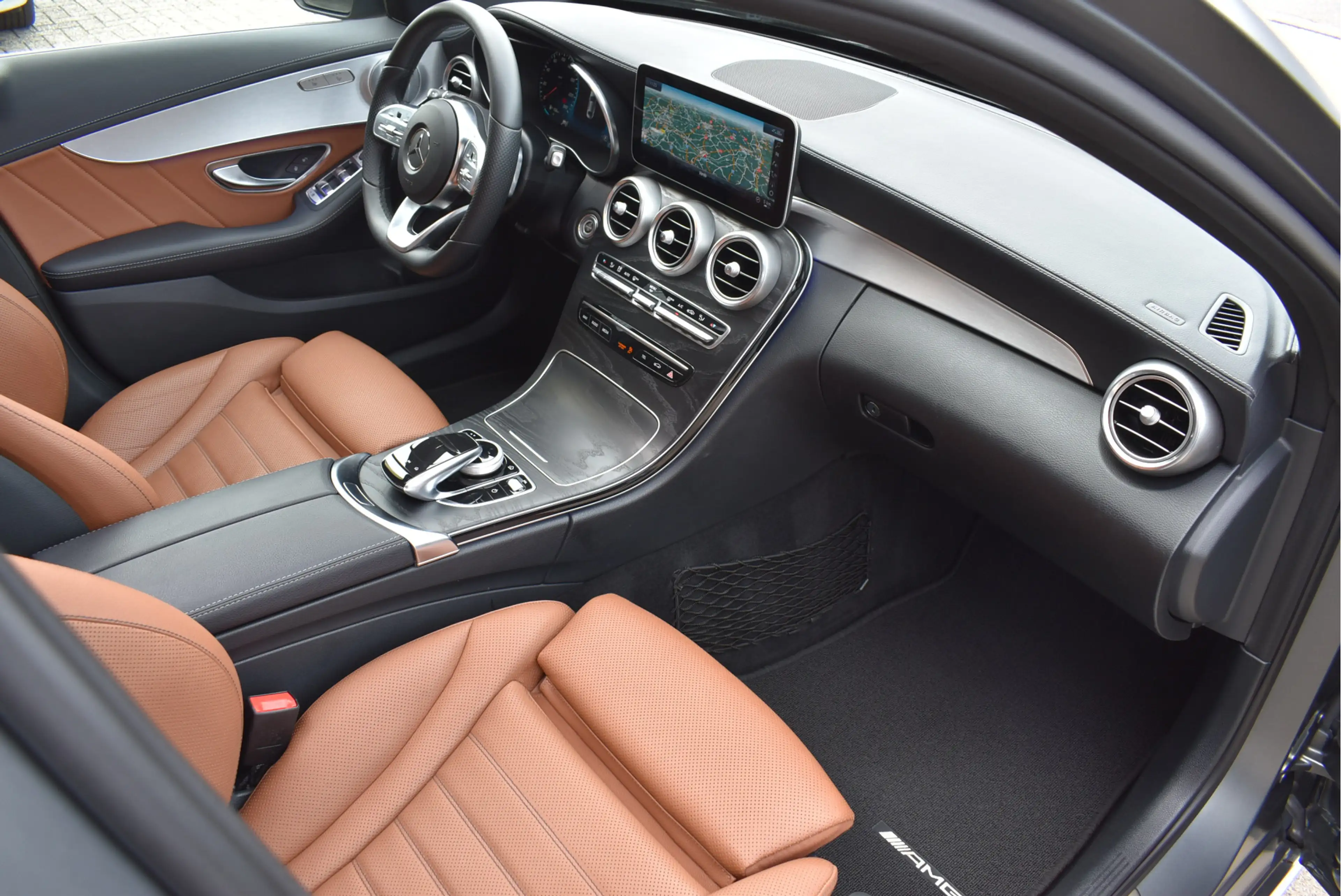 Mercedes-Benz C 300 AMG 258 Pk Designo Matt Metallic Pano Vol Leder Di — photo 12
