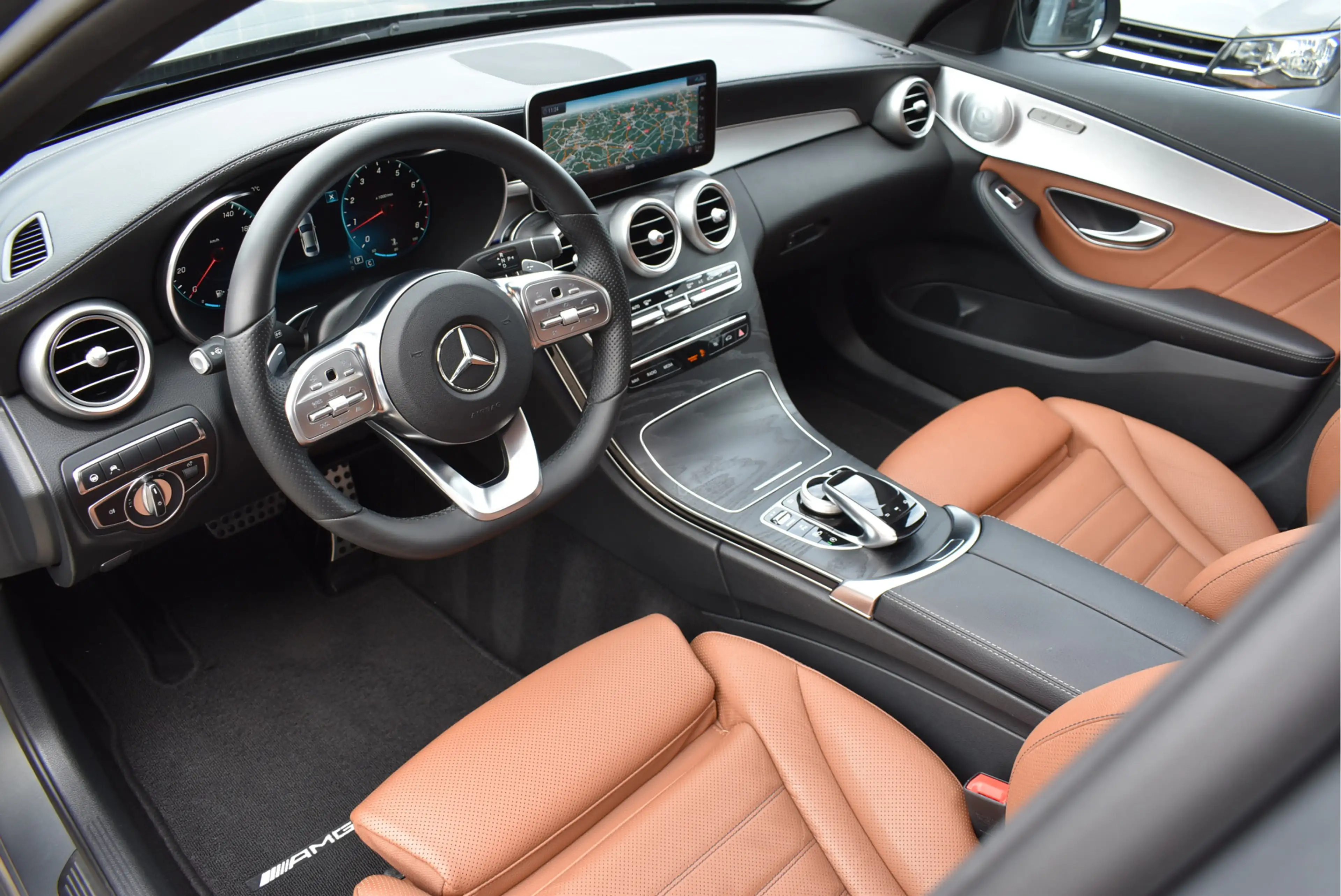 Mercedes-Benz C 300 AMG 258 Pk Designo Matt Metallic Pano Vol Leder Di — photo 8
