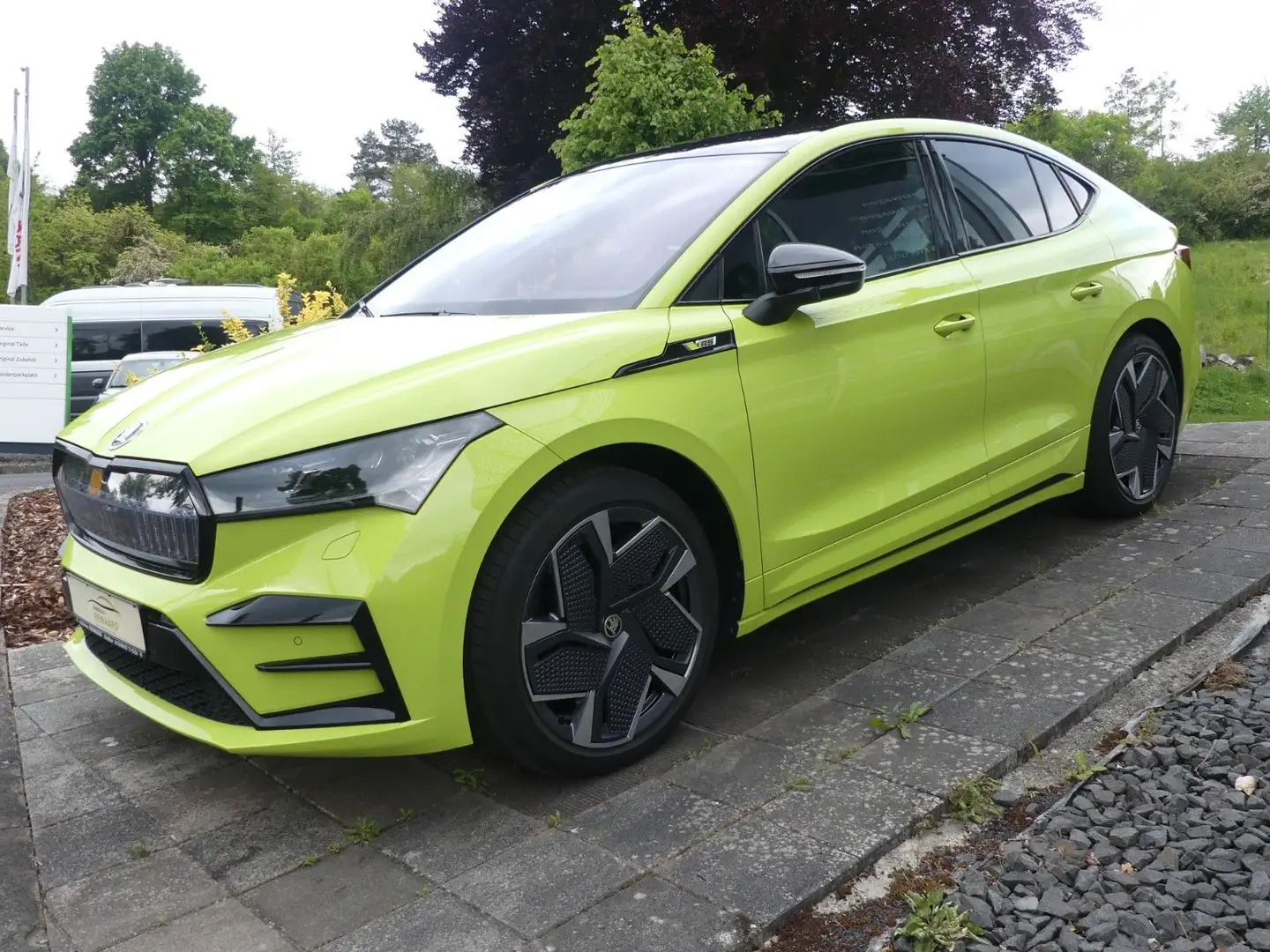 Skoda Enyaq Coupé RS Lounge, Canton, AHK, Matrix, 4x4 Vert - 2