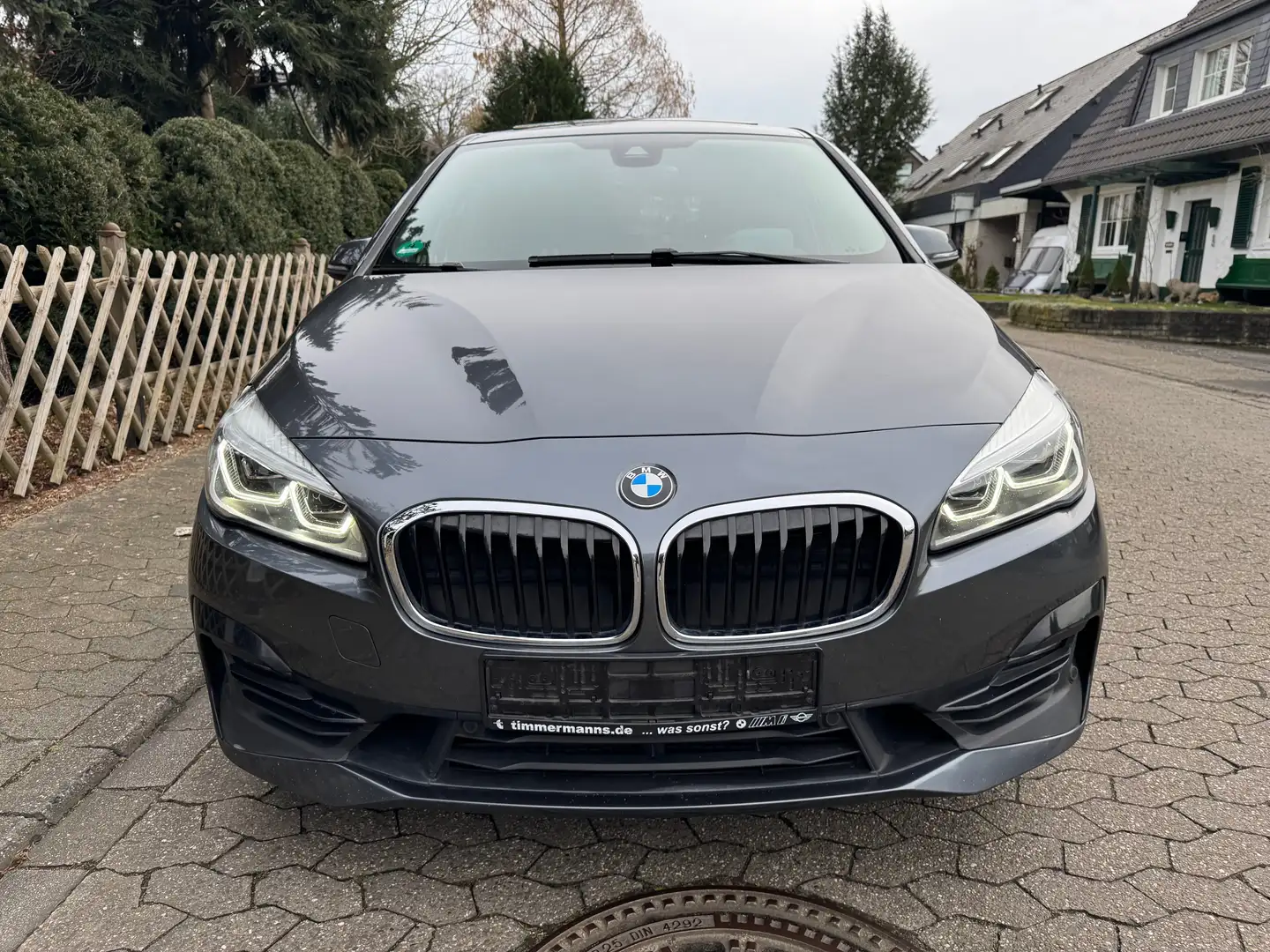 BMW 220 220 d SPORT LINE PANORAMA NAVI+HUD LED LEDER Сірий - 2