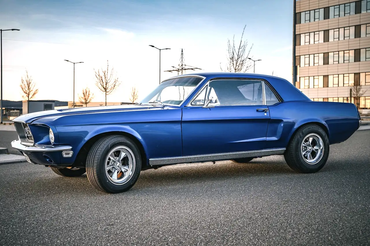 Ford Mustang V8-302 Servo-Scheibenbremsen, foto 7