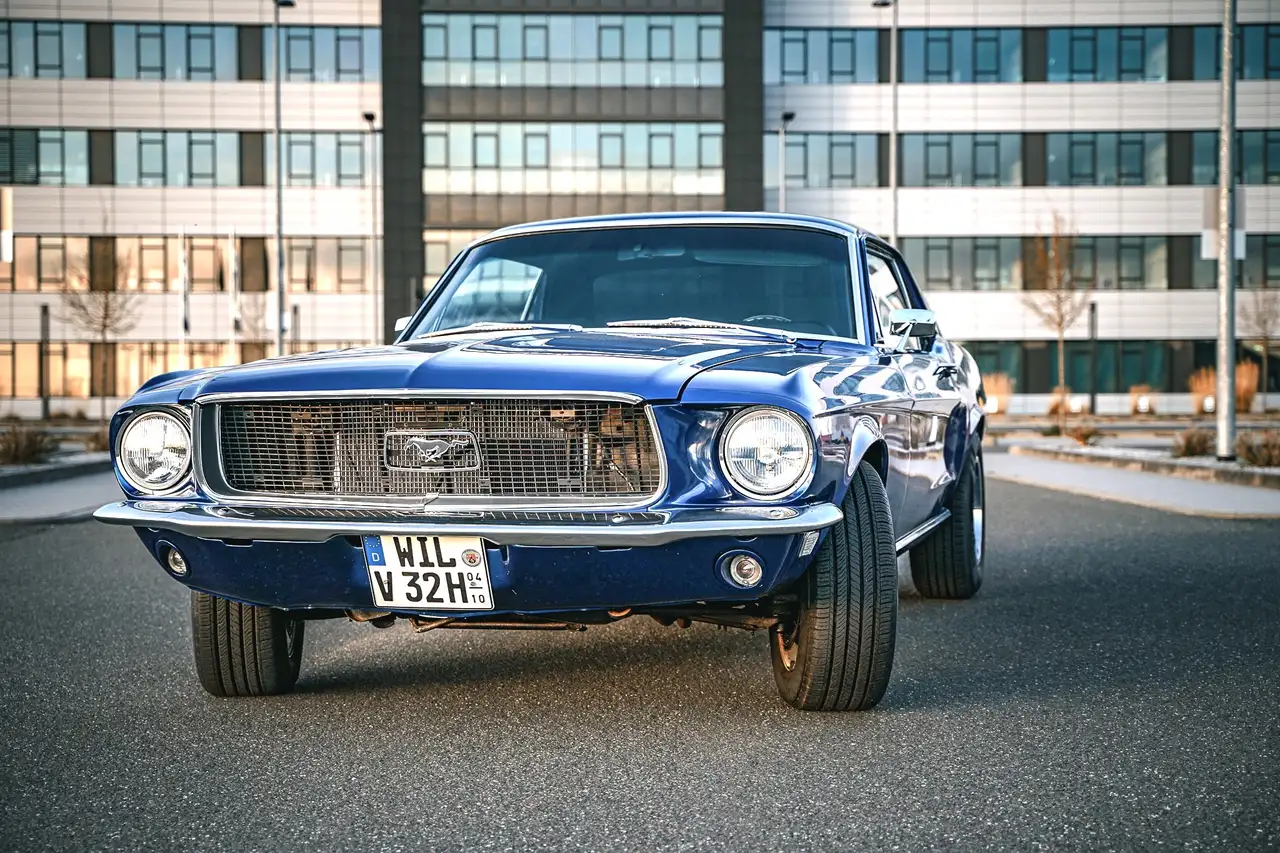 Ford Mustang V8-302 Servo-Scheibenbremsen, foto 9
