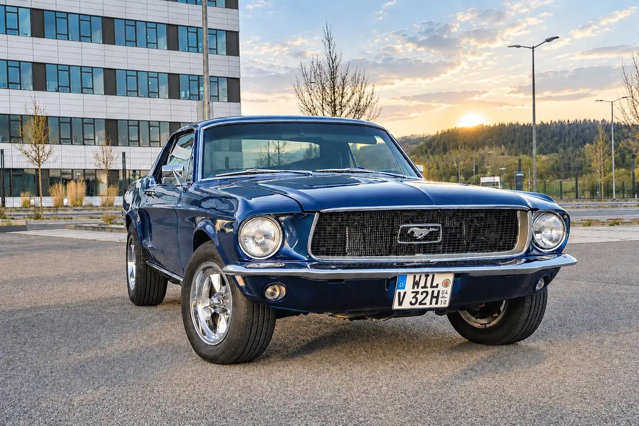 Ford Mustang V8-302 Servo-Scheibenbremsen, foto 1