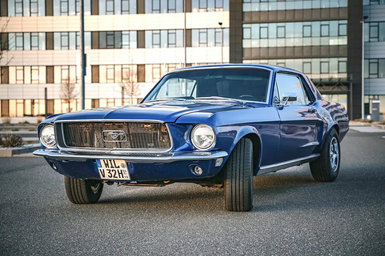 Ford Mustang V8-302 Servo-Scheibenbremsen, foto 8
