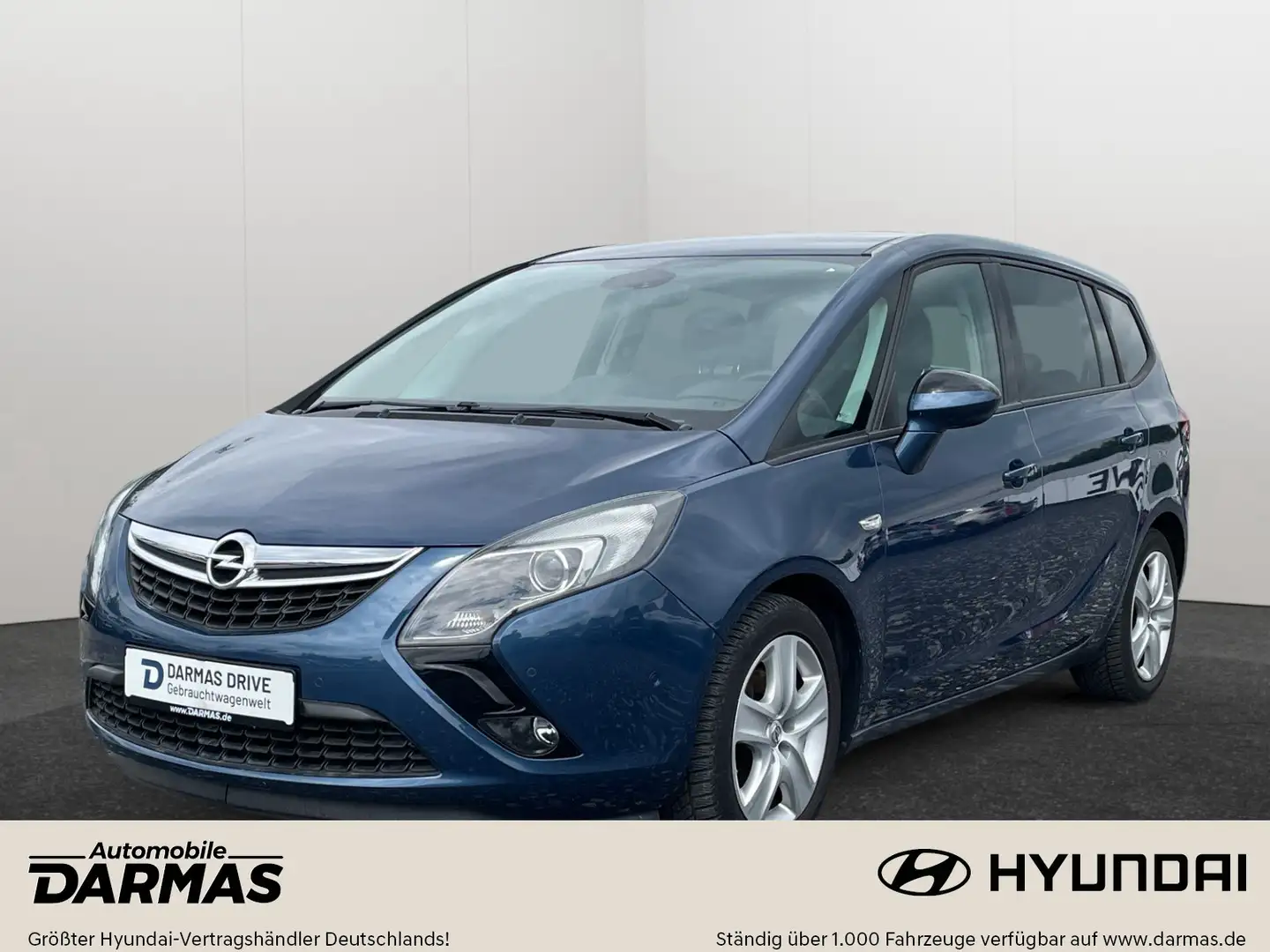 Opel Zafira Zafira 1.4 Turbo "Selection" AHK Navi 7-Sitzer Modrá - 1