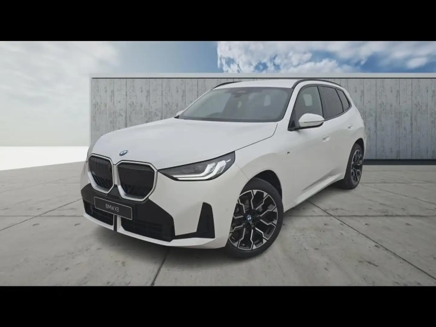 BMW X3 xDrive20d 197ch M Sport Weiß - 1