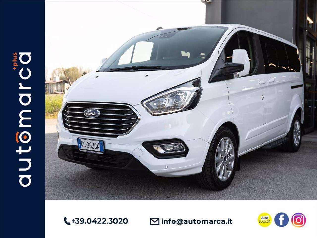 Ford Tourneo Custom 320 2.0 tdci 185cv Titanium X L1H1 auto E6.2