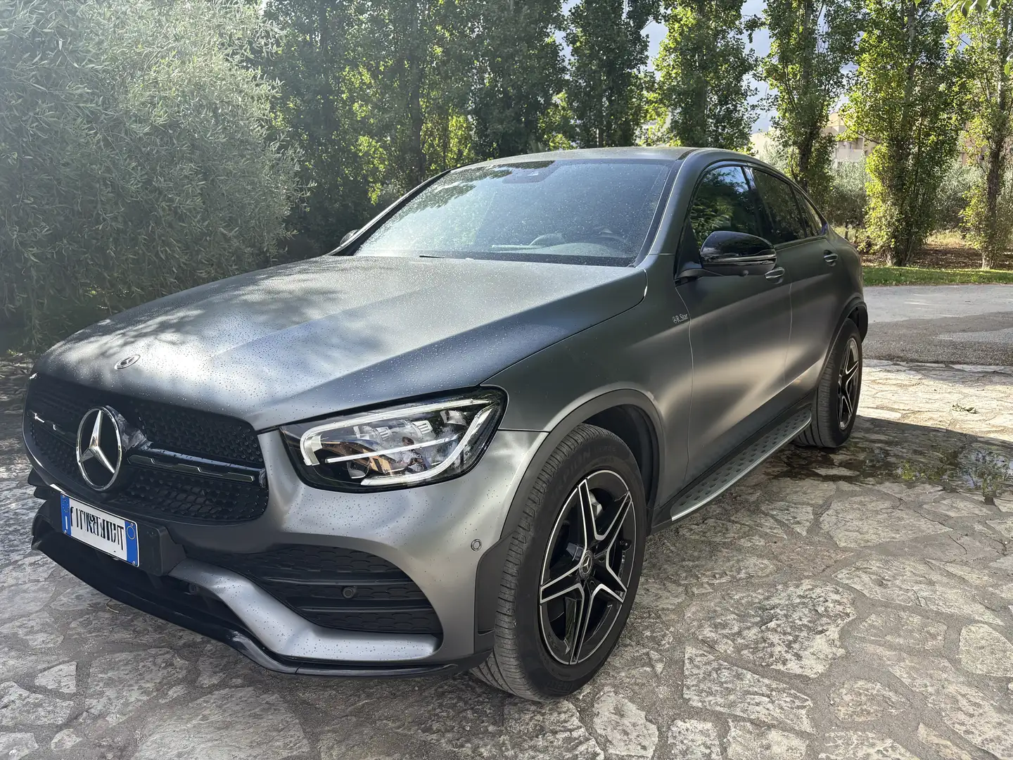 Mercedes-Benz GLC 220 220d 4Matic Coupé Premium Plus AMG Line Grigio - 1