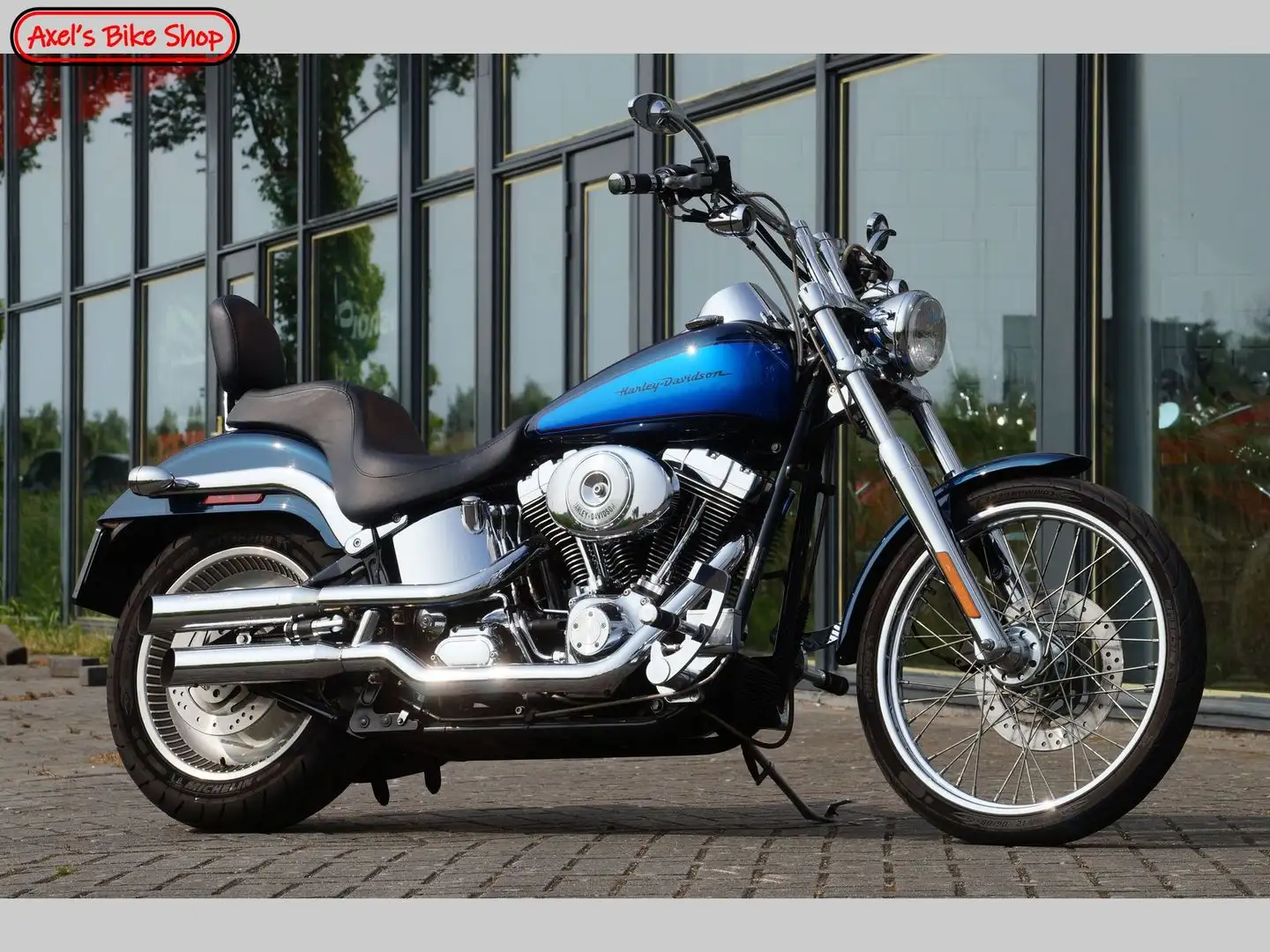 Harley-Davidson Deuce FXSTD SOFTAIL Blue - 1