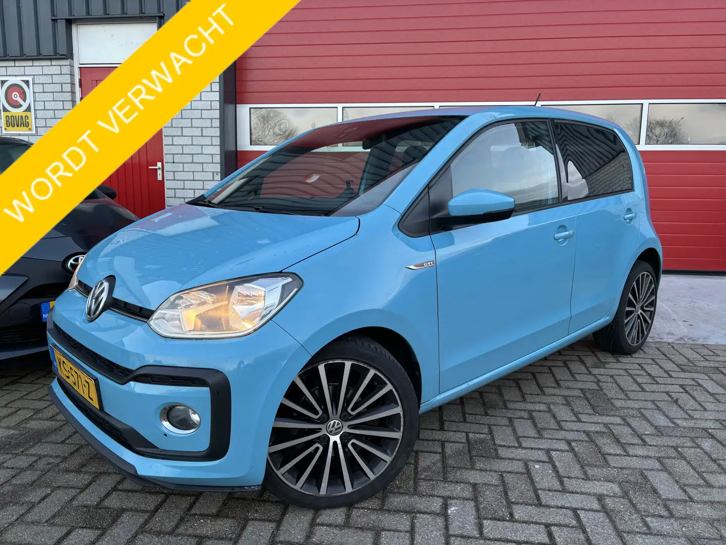 Volkswagen up! 1.0 TSI 90PK high up! STOELVERW / CAMERA / DAB+ / Azul - 1