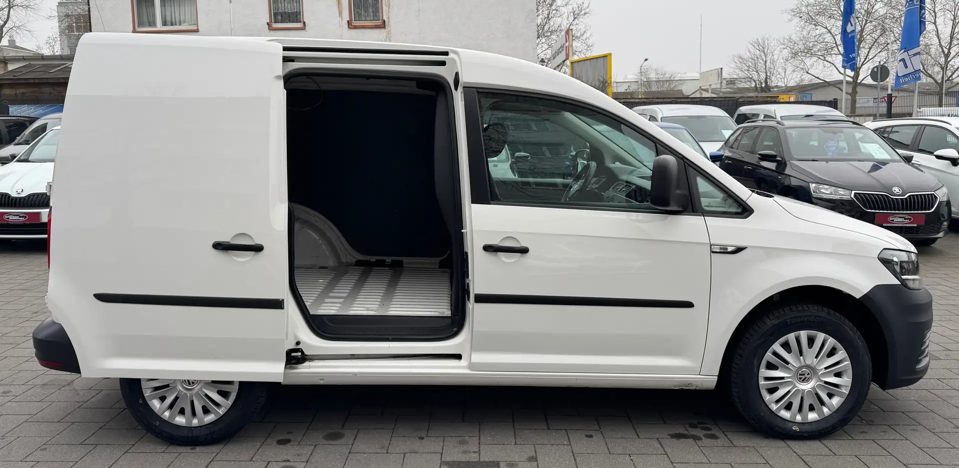Volkswagen Caddy TÜV AU NEU*PDC*ALLWETTER-REIFEN*AUX*USB*EURO-6 Weiß - 2
