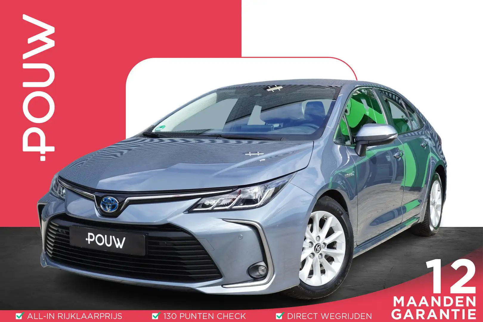 Toyota Corolla 1.8 Hybrid Active | Adaptive Cruise | Stoelverwarm Gris - 1