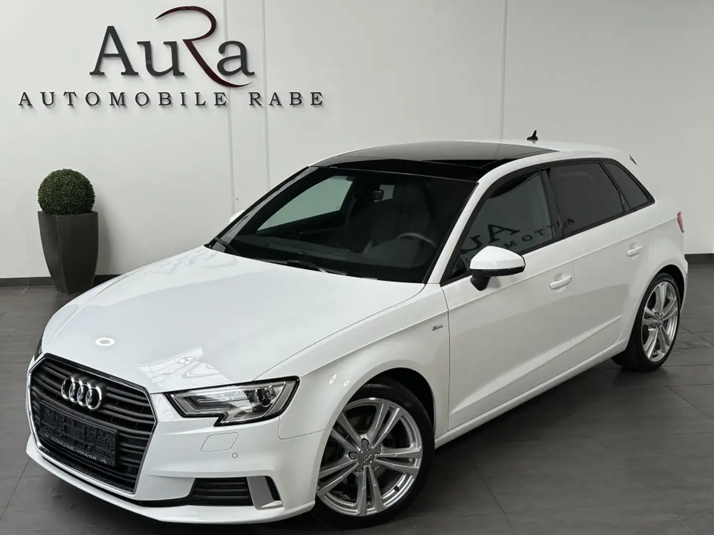 Audi A3 SpB 35 TDI S-Line NAV+XENON+PANO+VCOCK+TEMP Weiß - 2