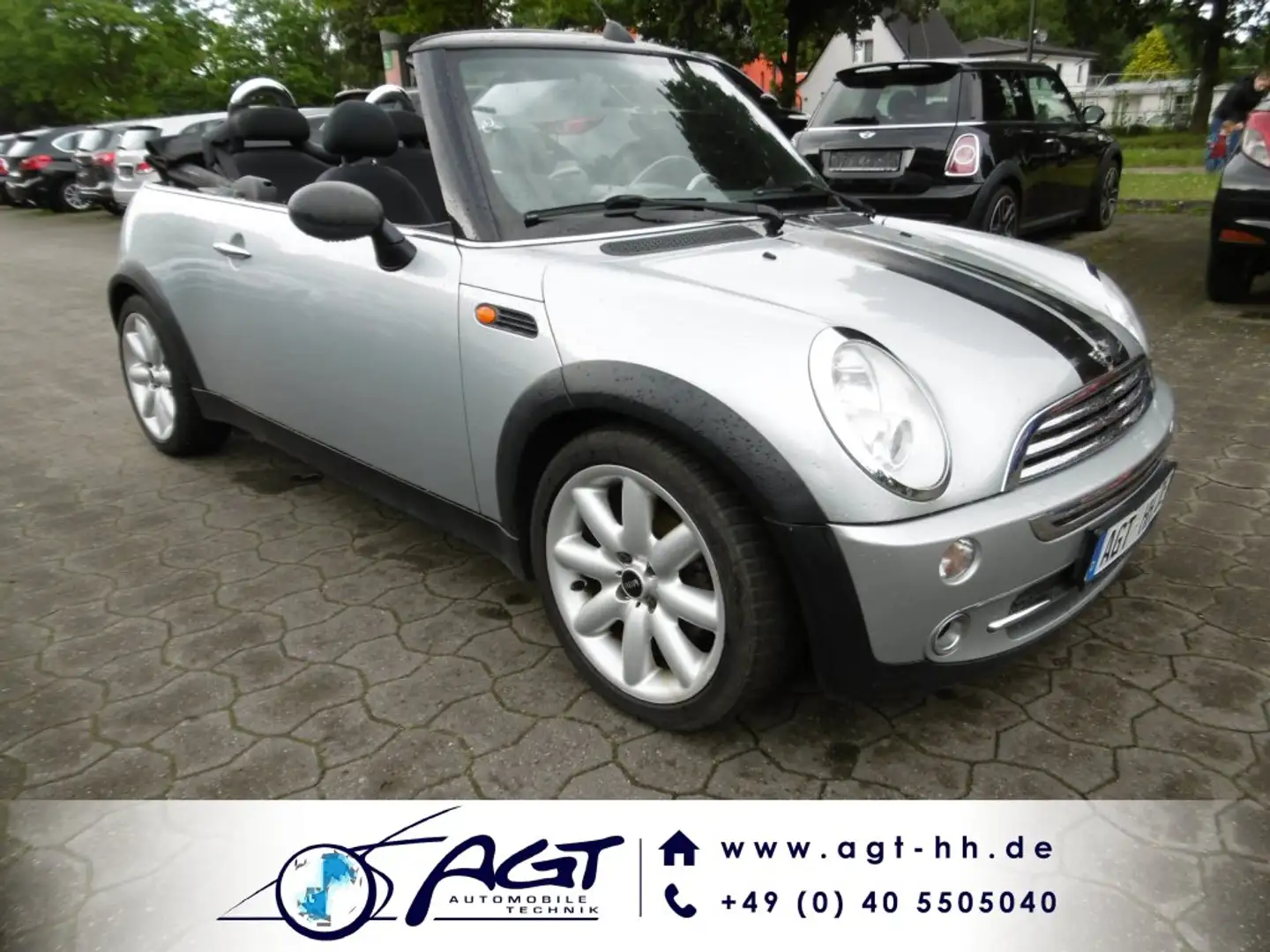 MINI Cooper Cabrio 1.6 Klima 17 Alufelgen PDC Silber - 1