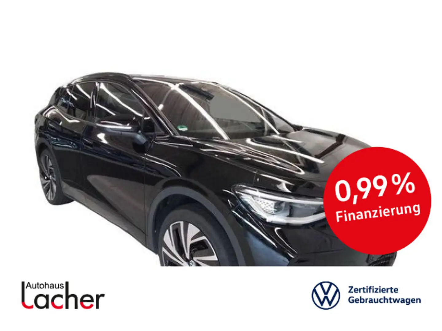 Volkswagen ID.4 GTX 4Motion 250kW Fekete - 1