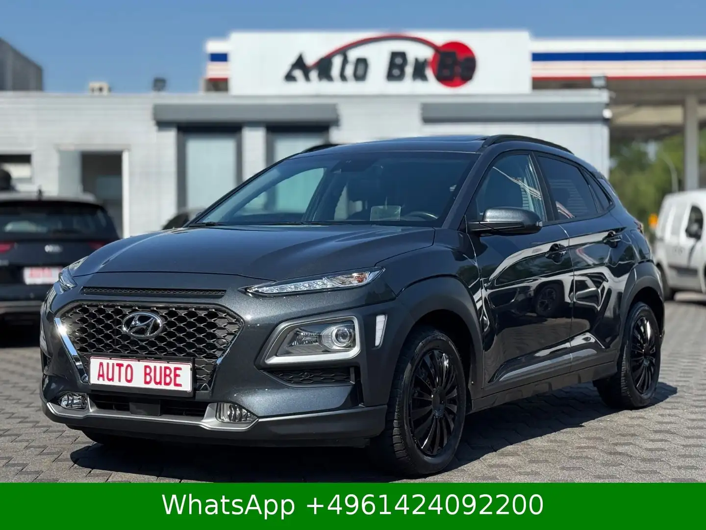 Hyundai KONA Premium HUD|KAMERA|SCHIEBEDACH|AHK|KRELL Grau - 1