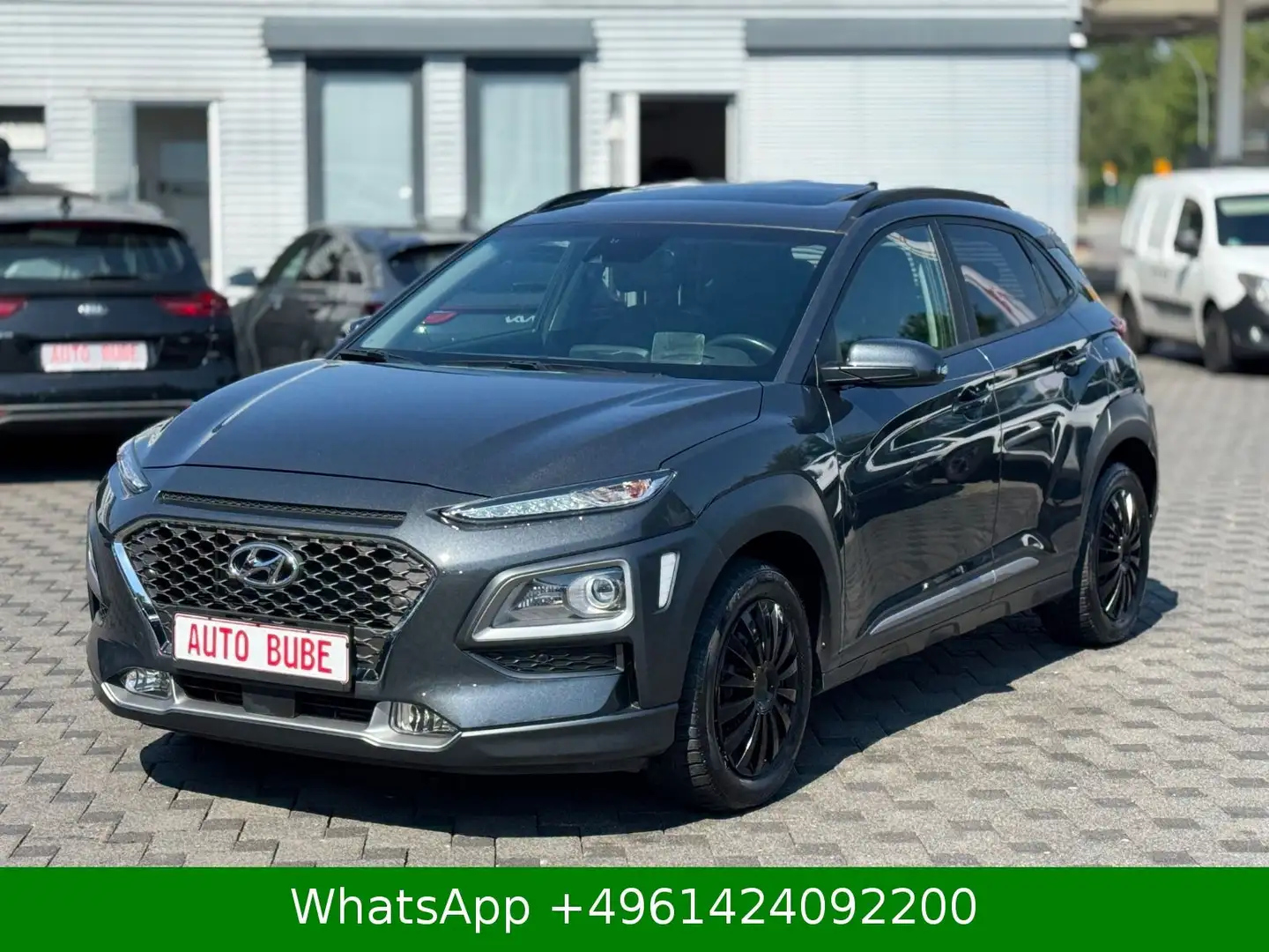 Hyundai KONA Premium HUD|KAMERA|SCHIEBEDACH|AHK|KRELL Grau - 2