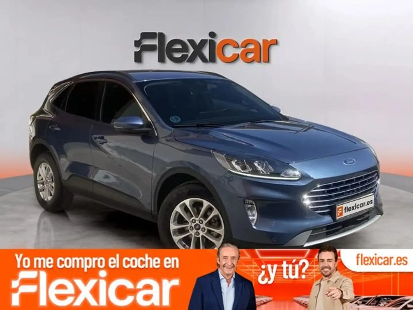 Ford Kuga 1.5 EcoBlue Titanium FWD 120 Aut. Gris - 1