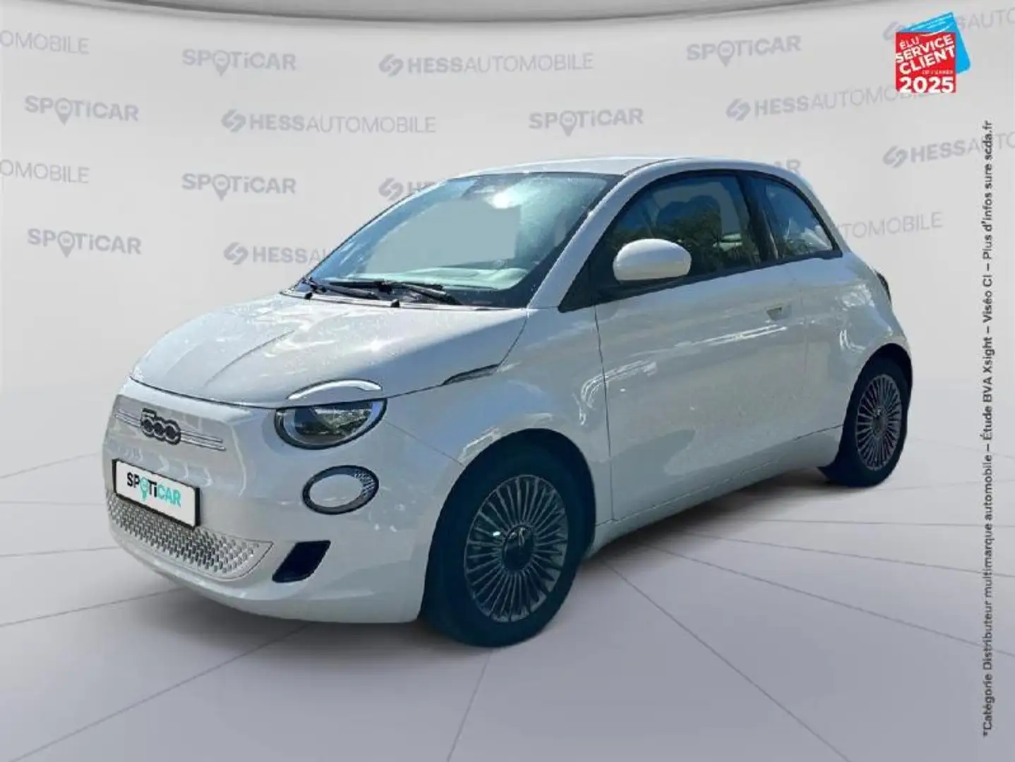 Fiat 500e e 118ch Icône Blanc - 1