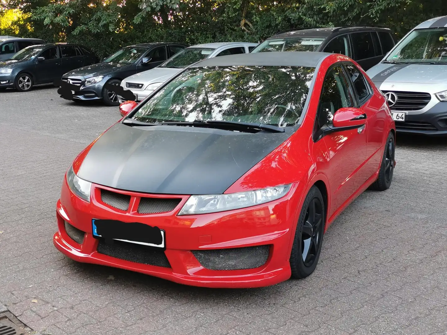 Honda Civic 1.8i-VTEC Sport TSS Umbau Top Zustand Red - 2