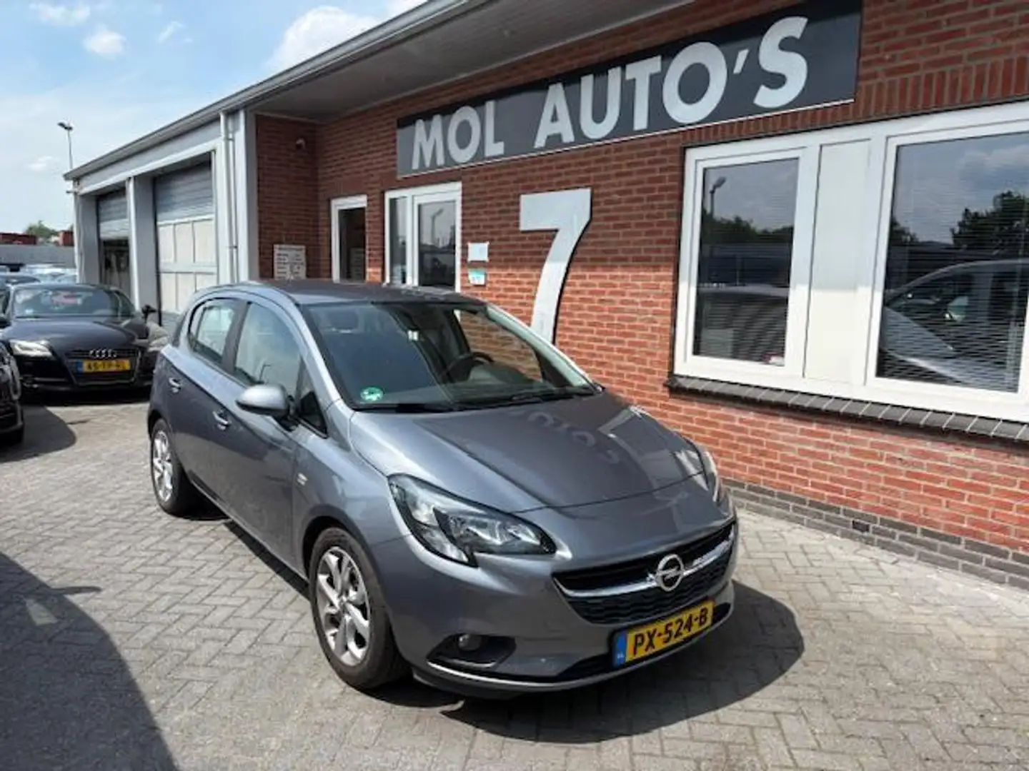 Opel Corsa 1.4 Edition , LPG G3 Grijs - 1