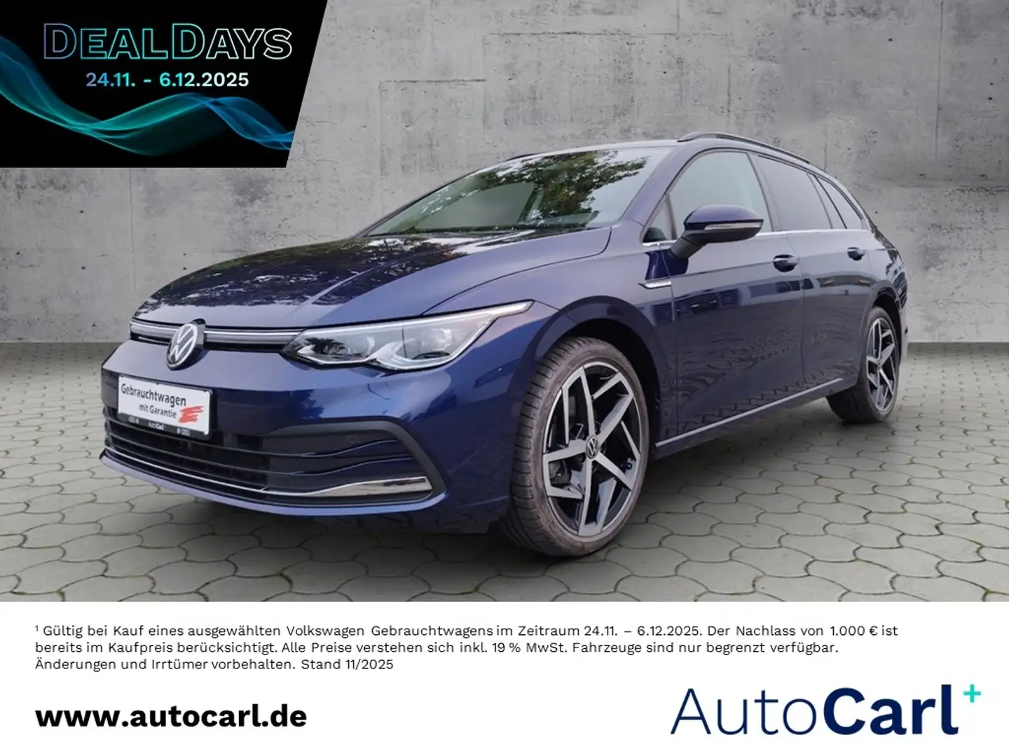 Volkswagen Golf Variant VIII Variant Style 1.5 eTSI DSG BusinessPrem. IQ. Blau - 1