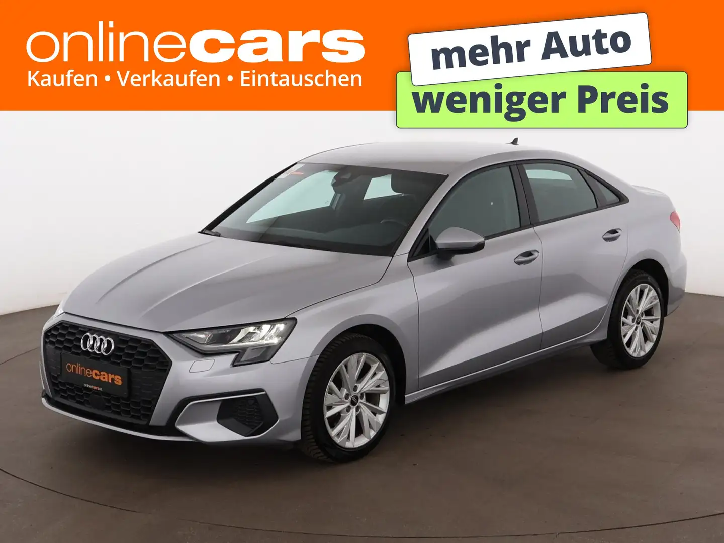 Audi A3 Limousine 30 TDI Aut LED RADAR NAVI ASSIST PDC Silber - 1