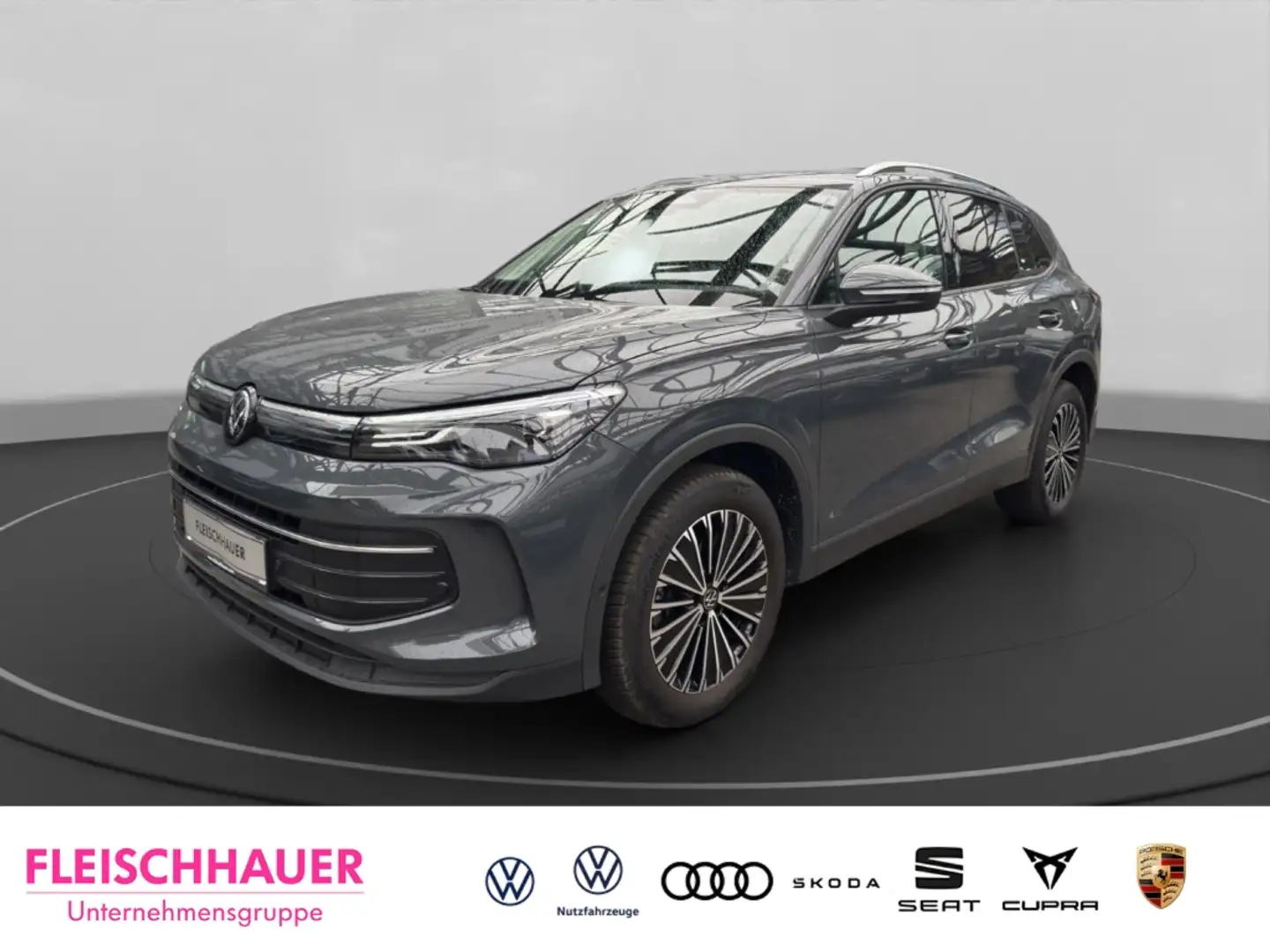 Volkswagen Tiguan 2.0 TDI DSG Life Navi Digitales Cockpit LED ACC Ap Grau - 1