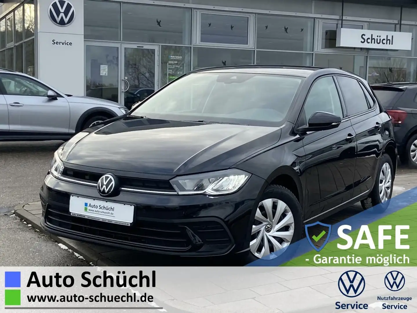 Volkswagen Polo 1.0 TSI DSG Life APP-CONNECT+ACTIVE-INFO+LE Schwarz - 1