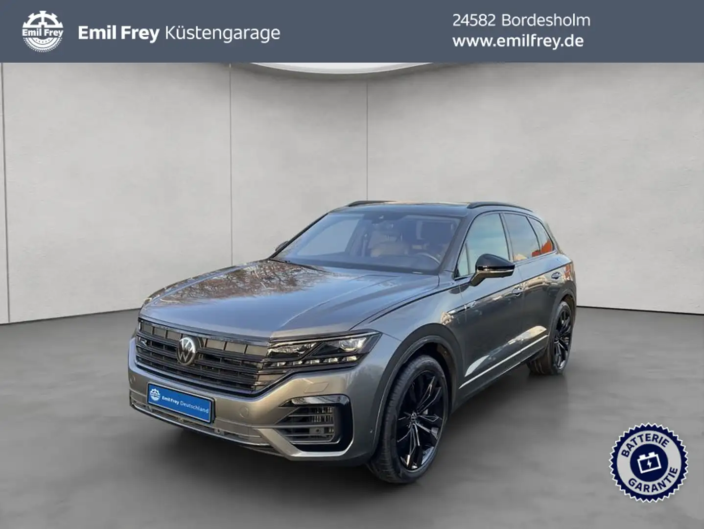 Volkswagen Touareg R 3.0 TSI eHybrid Tip. AHK/HeadUp/Pano Grau - 1