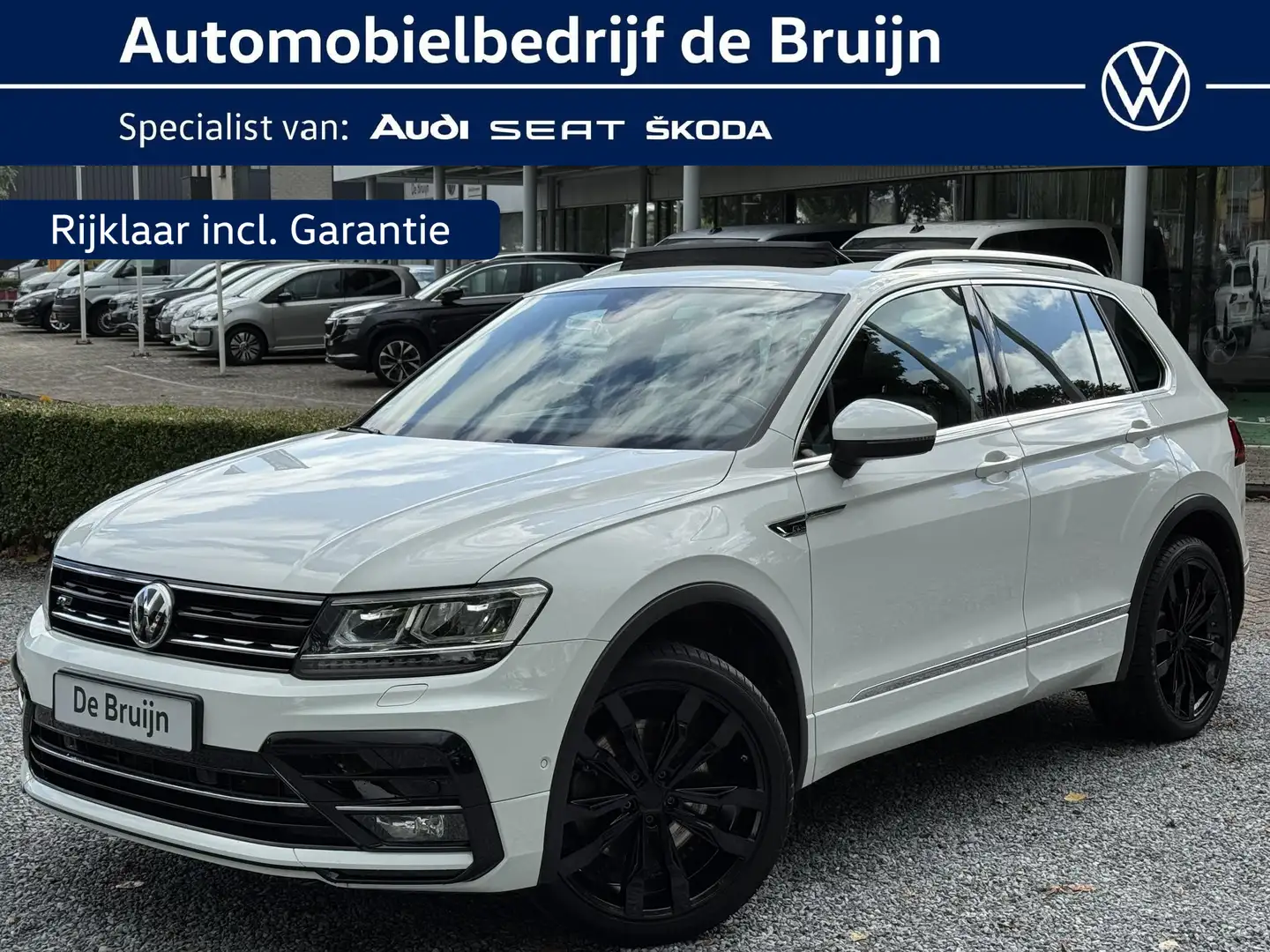 Volkswagen Tiguan 2.0 TSI DSG 4M R-Line (2x) (Pano,Camera,Virtual) Blanc - 1