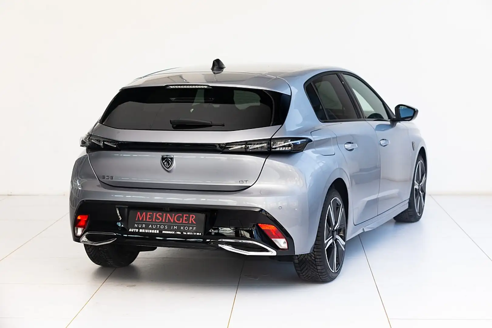 Peugeot 308 BlueHDi 130 S&S EAT8 GT Gris - 2