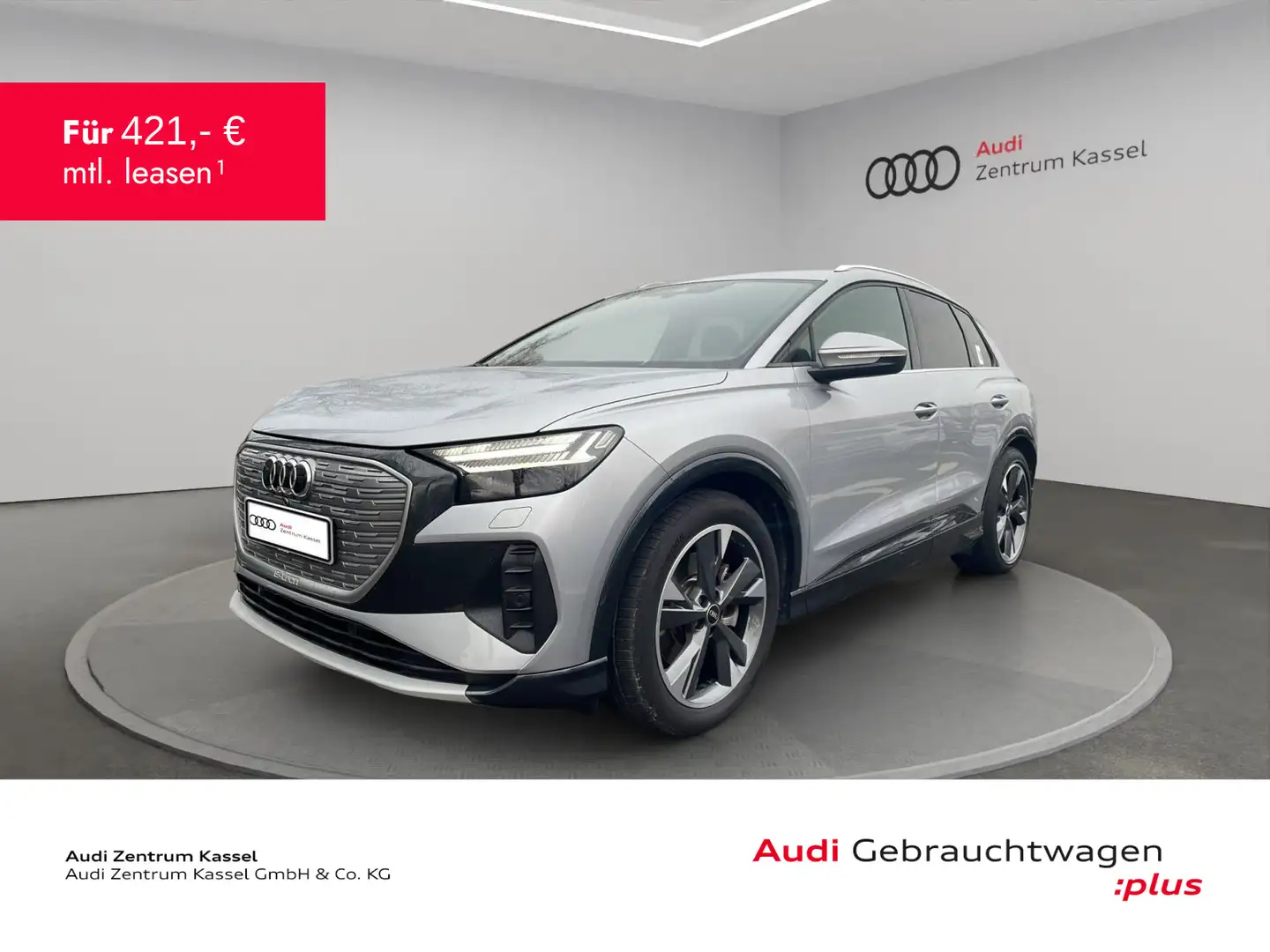 Audi Q4 e-tron Q4 40 e-tron Matrix Navi Kamera Stand Klima Silber - 1