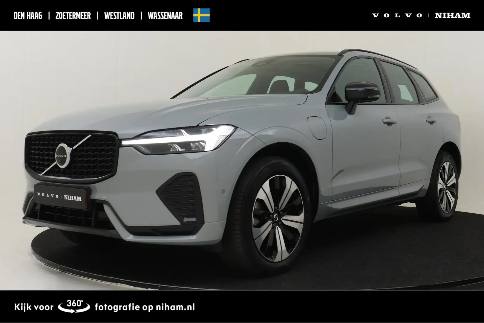 Volvo XC60 T6 PLUG-IN HYBRID PLUS DARK -PANO.DAK|360°CAM|ADAP Gris - 1