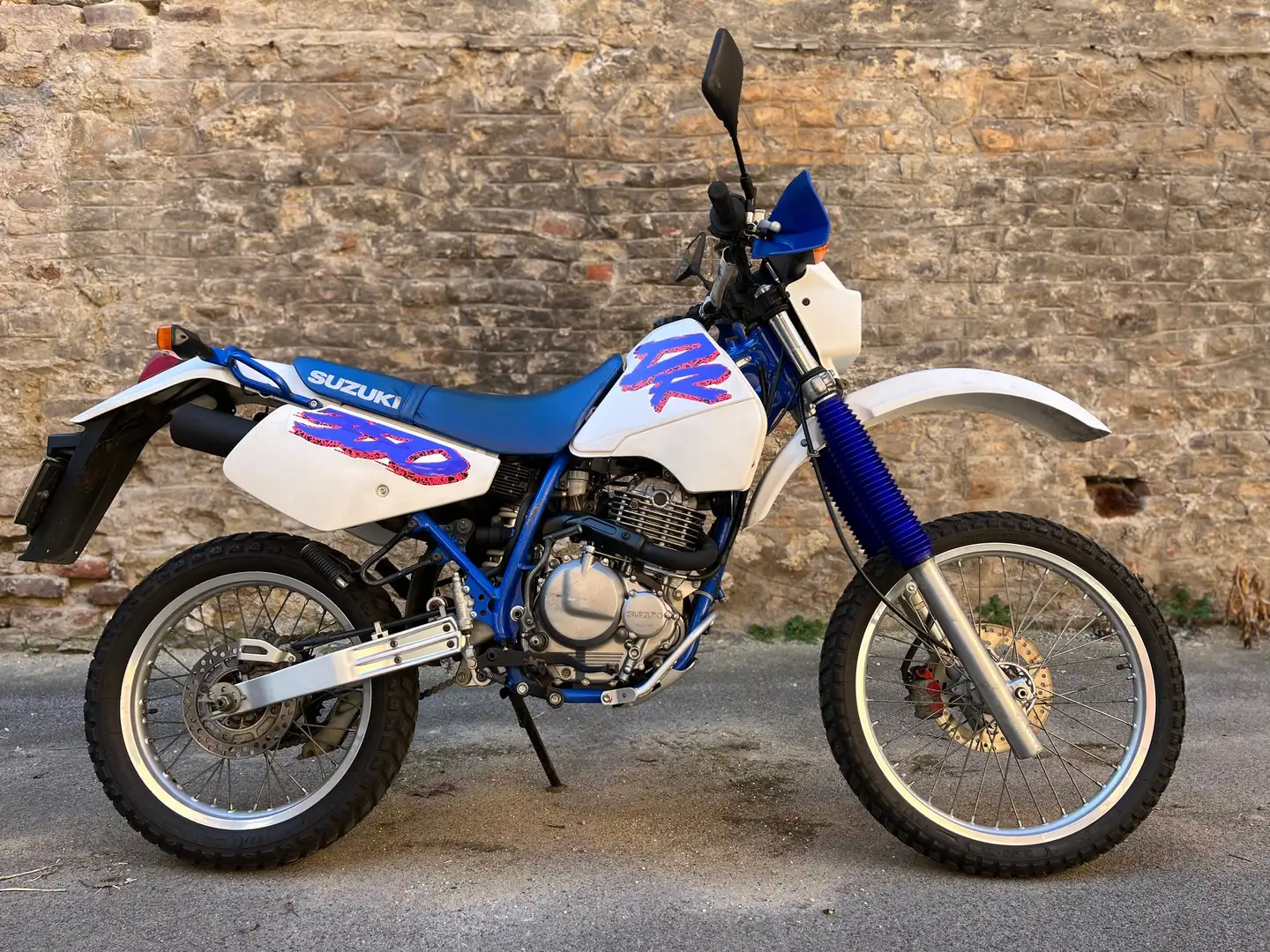 Suzuki DR 350 Azul - 2