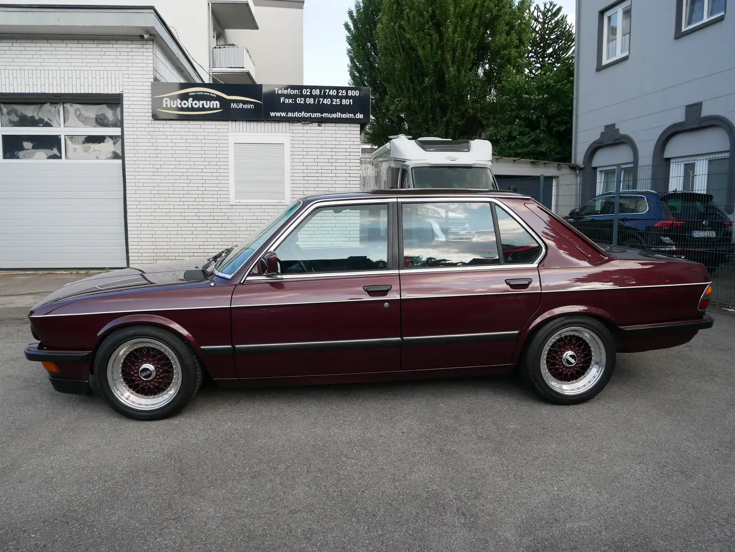 BMW M5 M5 E28 M1 Motor 16Z BBS BRD 2. Hand Top Zustand Rot - 2