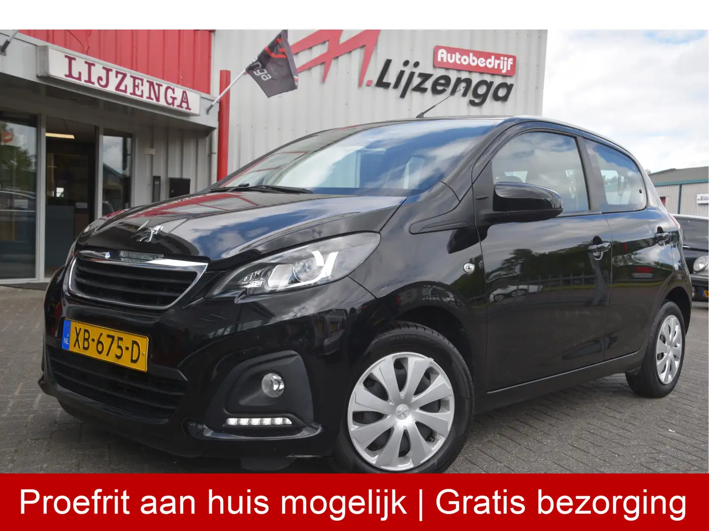 Peugeot 108 1.0 e-VTi Active Airco | Bluetooth | CV+AB | Mistl Zwart - 1