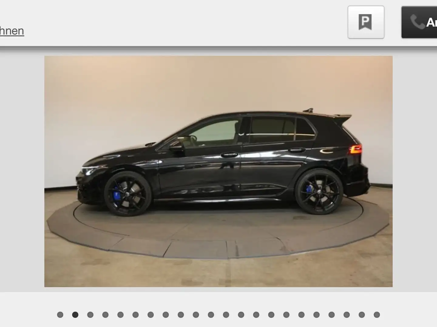 Volkswagen Golf R Golf VIII 2.0 TSI OPF 4Motion DSG Black - 1