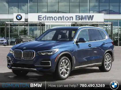 Blue 2022 BMW X5 SUV / Crossover All-Wheel Drive Automatic