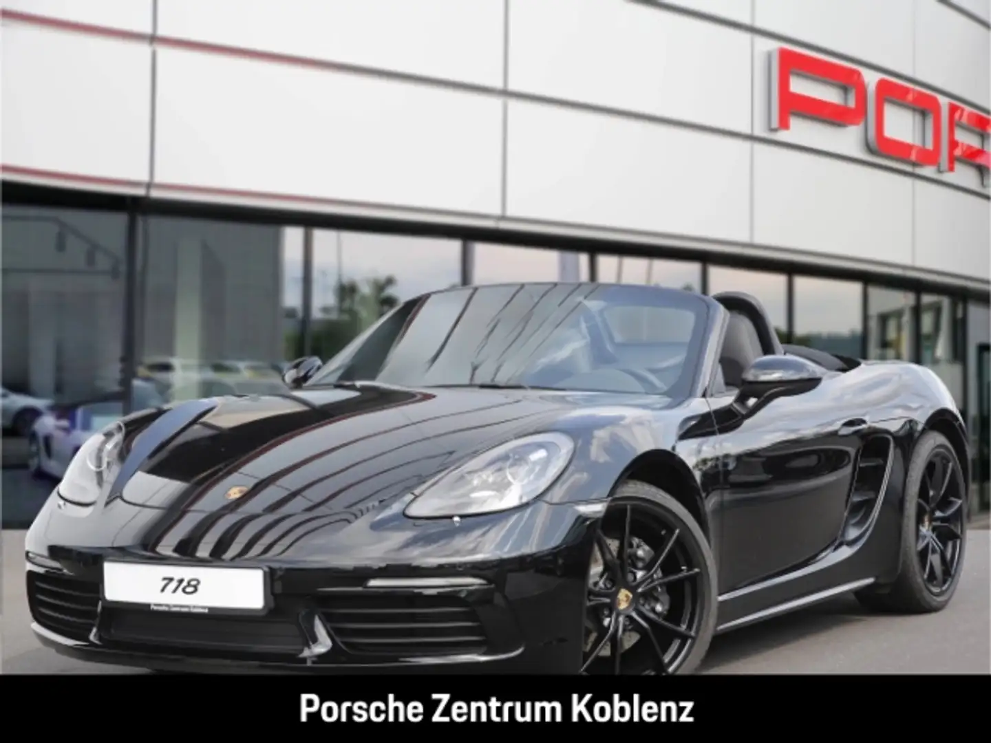 Porsche Boxster 718 Schwarz - 1