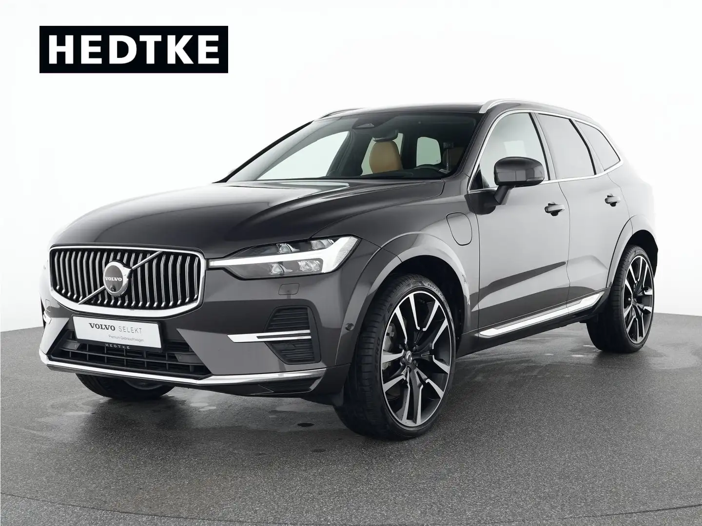 Volvo XC60 T8 Recharge AWD Ultimate Bright 22"+B&W+360 Grau - 1
