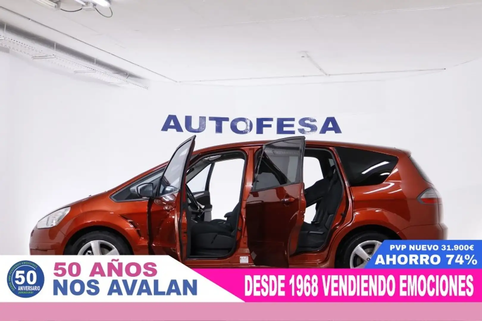 Ford S-Max 2.0 TITANIUM 140CV 7 PLAZAS 5P # PARKTRONIC Rouge - 2